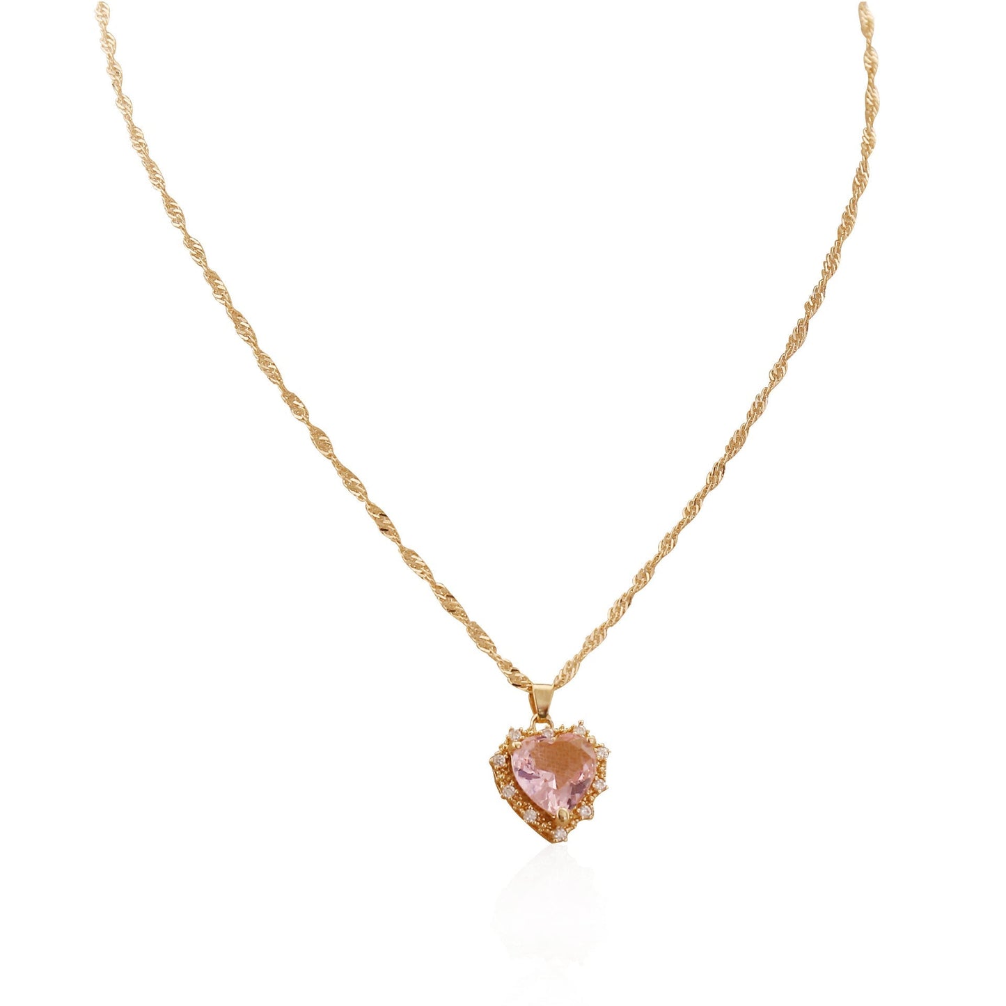 Pink necklace