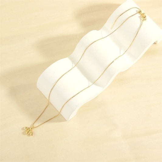 Gold Necklace by itself