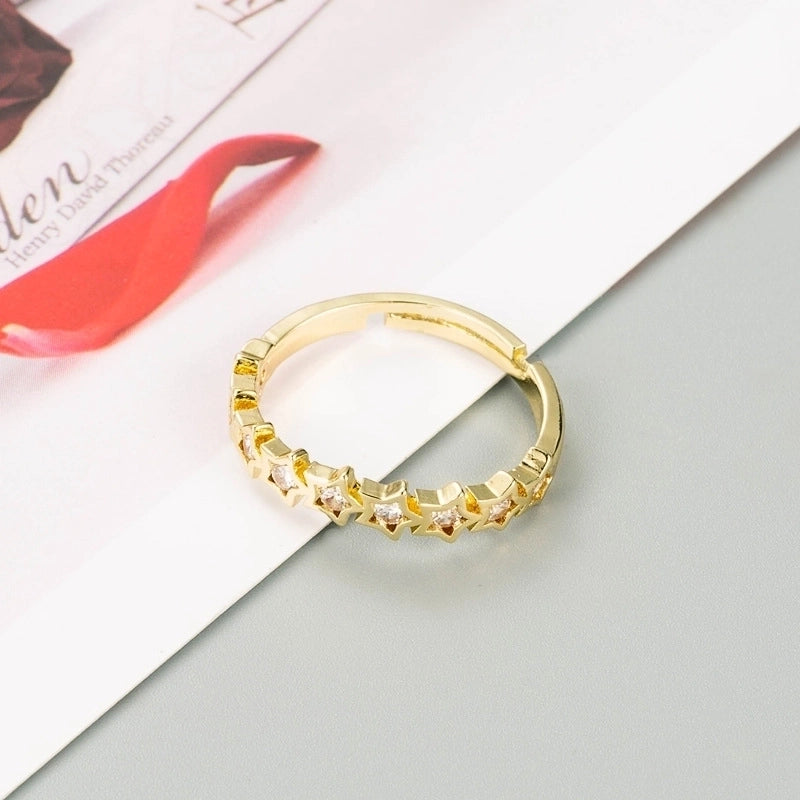 Geometric Patterned Micro-Inlaid Rings