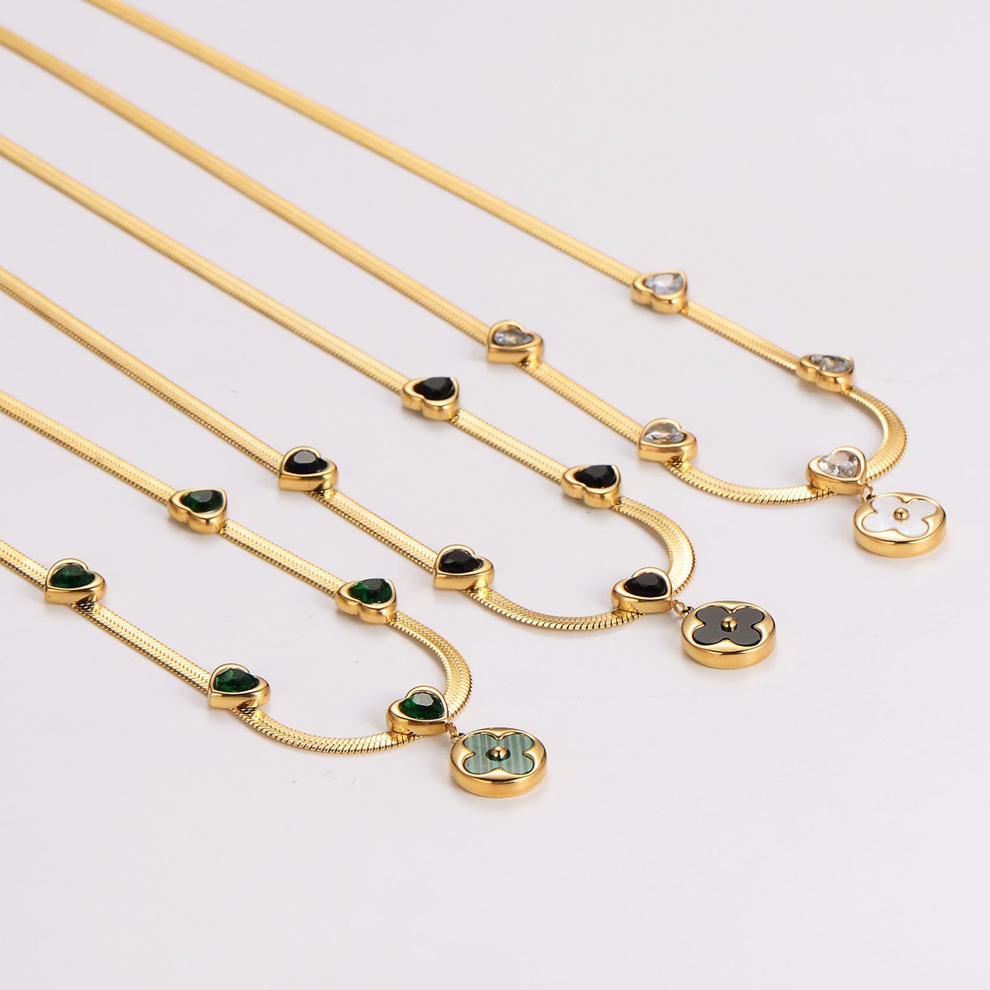 Minimalist Heart Necklaces