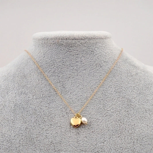 Heart with Pearl being worn