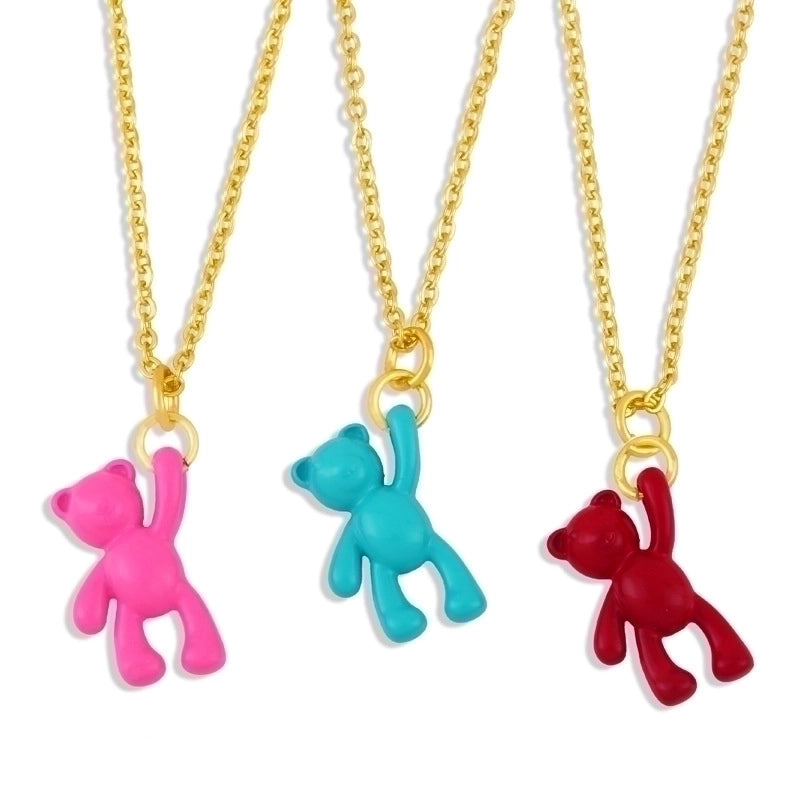 Pink, Turquoise and Red