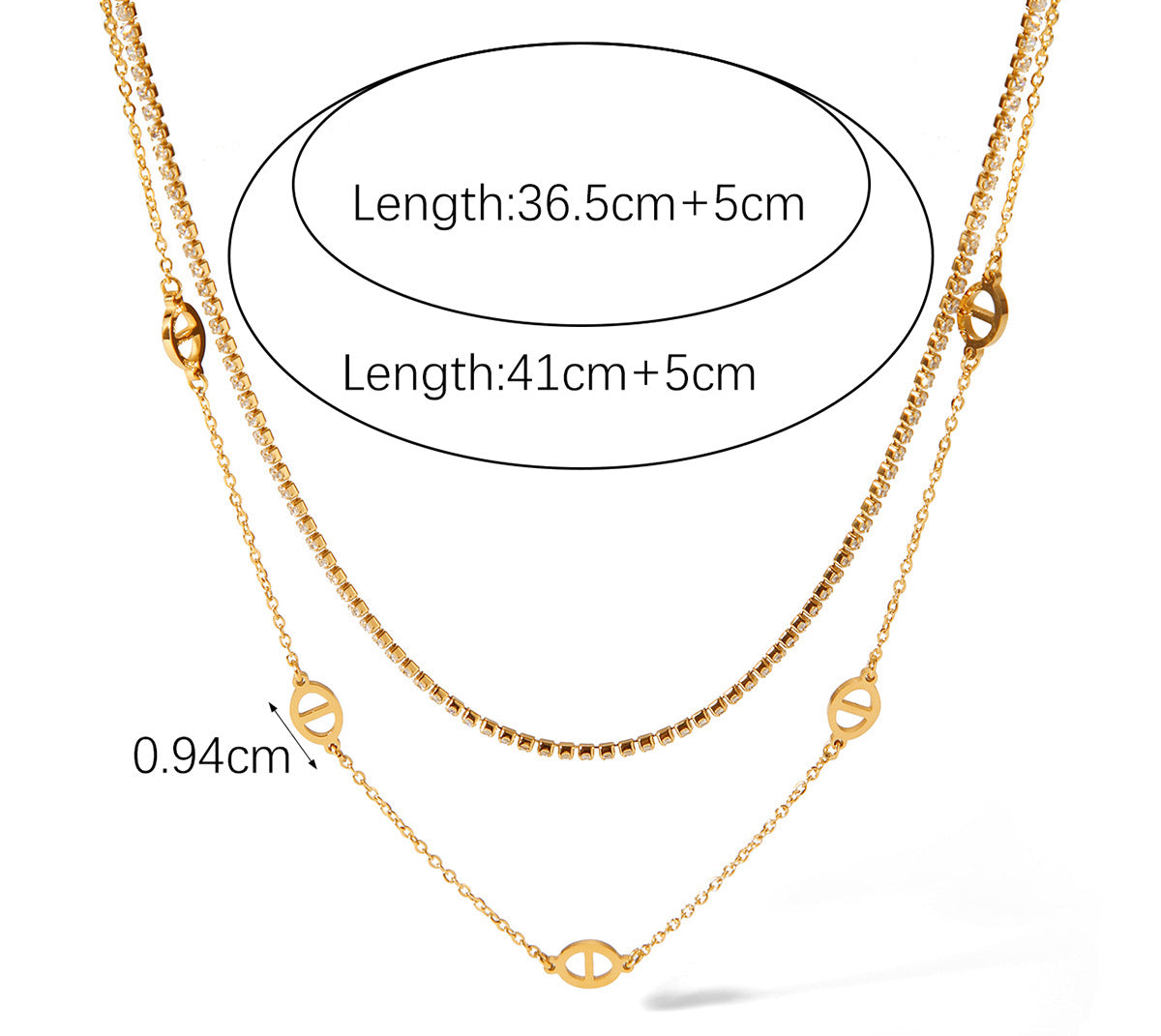 With measurements