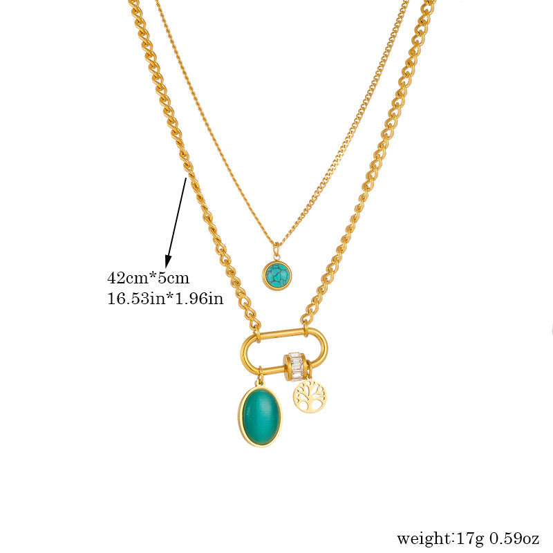 Oval with measurements