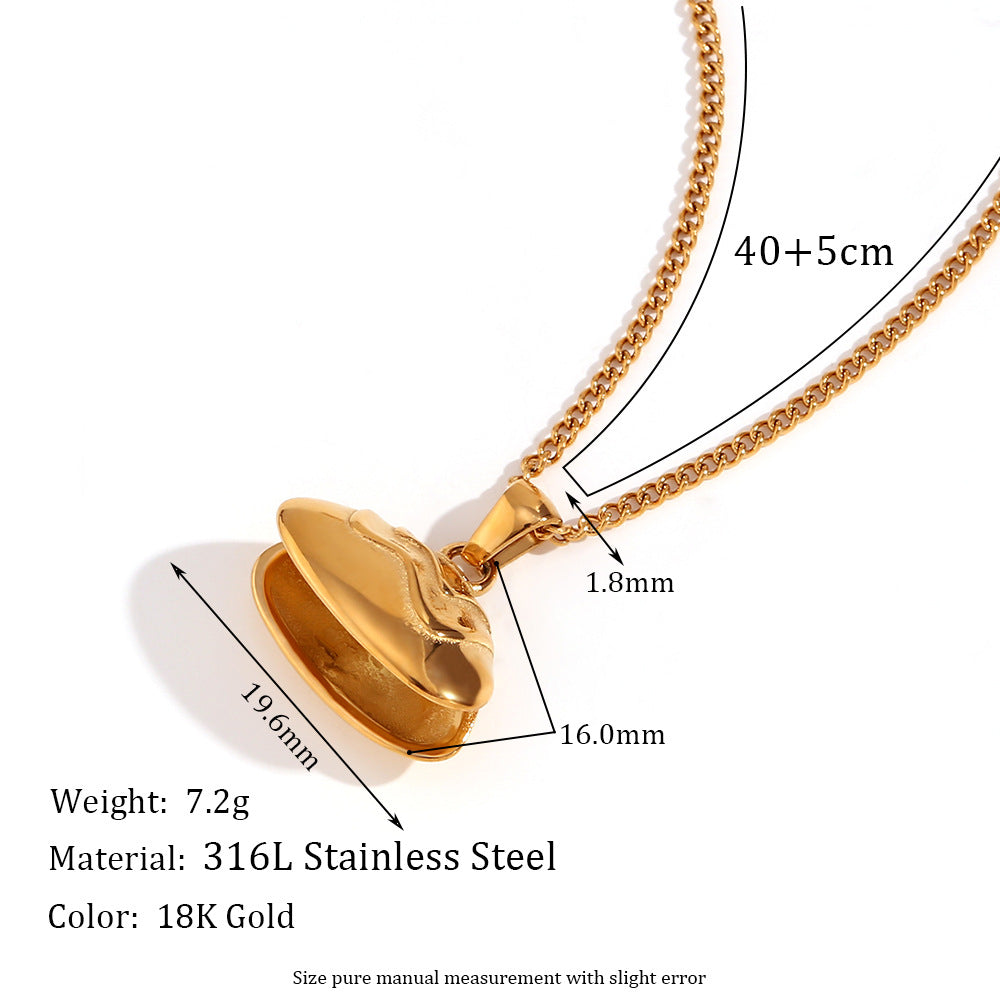 Necklace with measurements