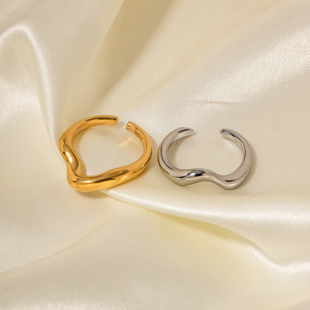 Both Rings on Fabric