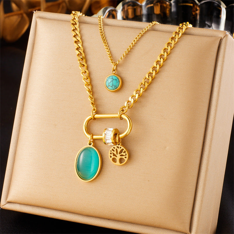 Oval in jewellery box