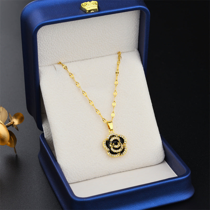 In blue jewellery box