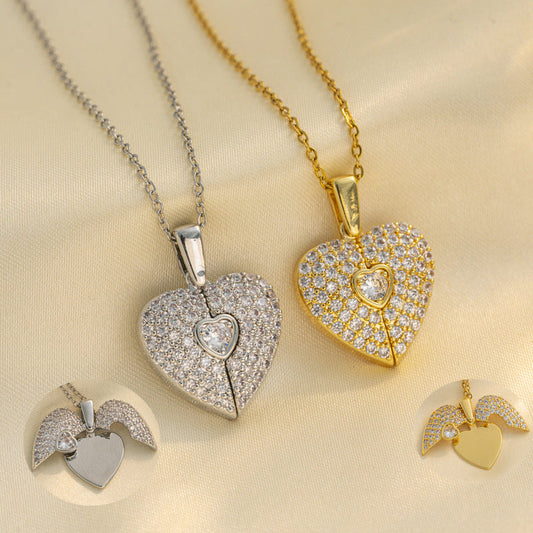 Both necklaces together